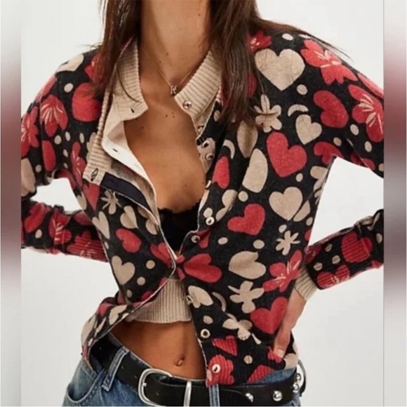 Free People Sweaters - Free People Nocturnal Cashmere Blend Cardigan